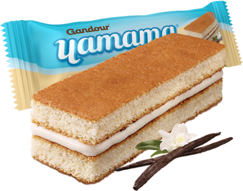 YAMAMA, Cake Sandwich Cocoa vanilla flavour