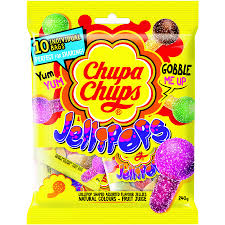 Chupa chups sour belt strawberry flavour 10g