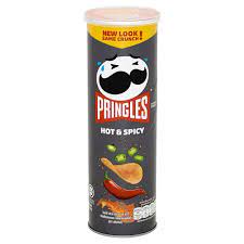 Pringles hot & spicy 107g