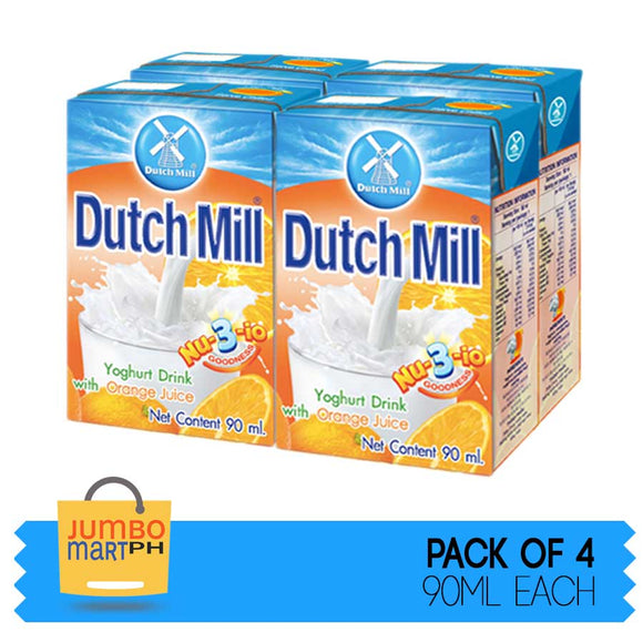 Dutch mill orange flavour 90ml*4pkts