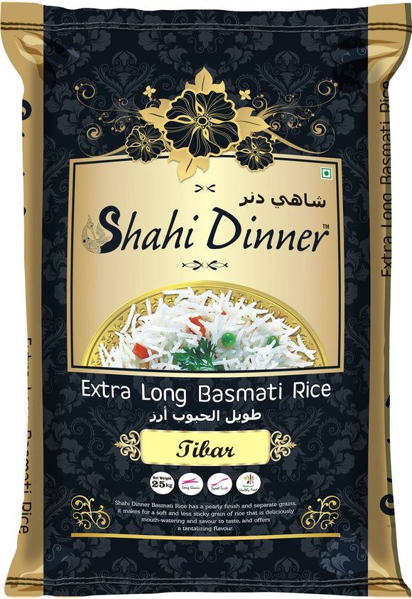 Royal / Shahi Dinner Tibar Rice 26kg