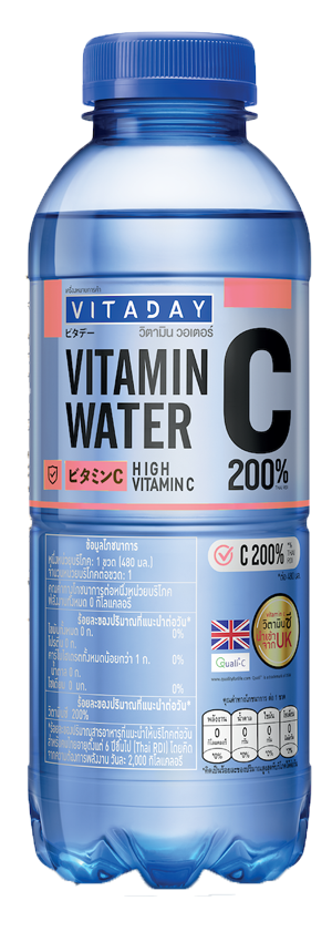 Vitamin water peach flavour 480ml